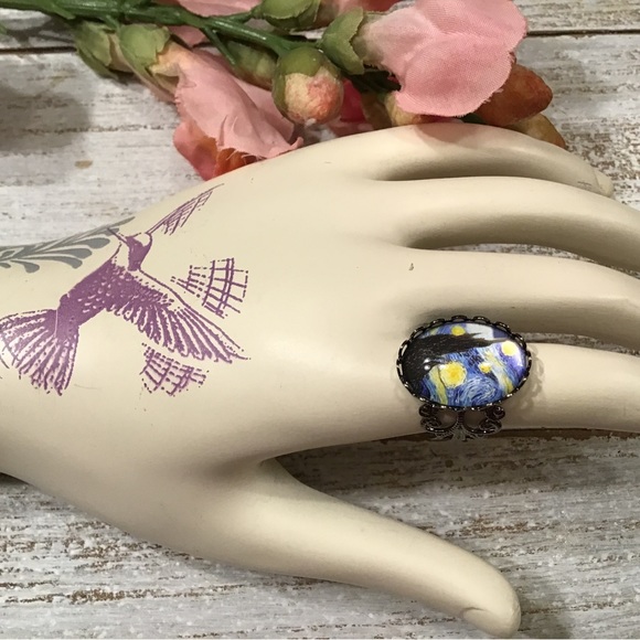 COPY -Starry Night Ring - Picture 3 of 6